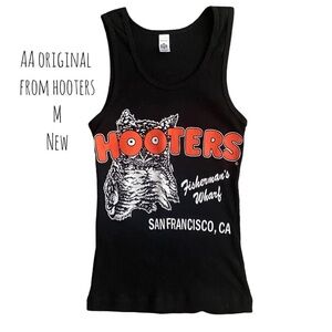 Original Hooters Black Tank Top
